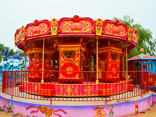 Fancy Sedan Model Carnival Carousel Ride cost