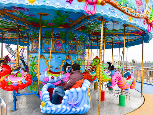 Ocean Theme Amusement Park Carousel  manufacturer