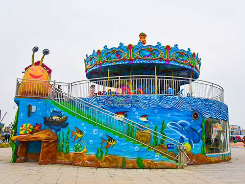 Ocean Theme Amusement Park Carousel price