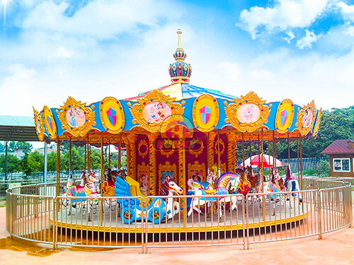 24 seat carnival carousel