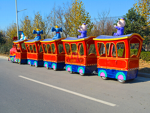Big Eye Trackless Train Rides for sale