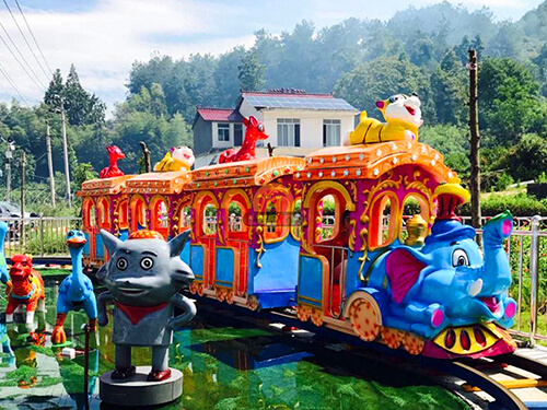 Elephant Type Amusement Train cost