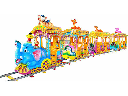 Elephant Type Amusement Train price