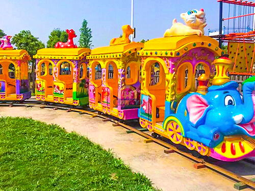 Elephant Type Amusement Train supplier