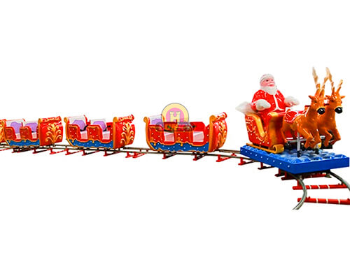 Santa Claus Type Small Train Ride for sale