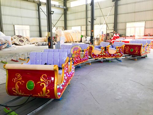 Santa Claus Type Small Train Ride manufacturer