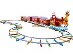 Santa Claus Type Small Train Ri