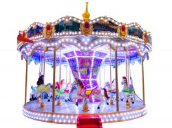 16 Seats Fairground Carousel Ho